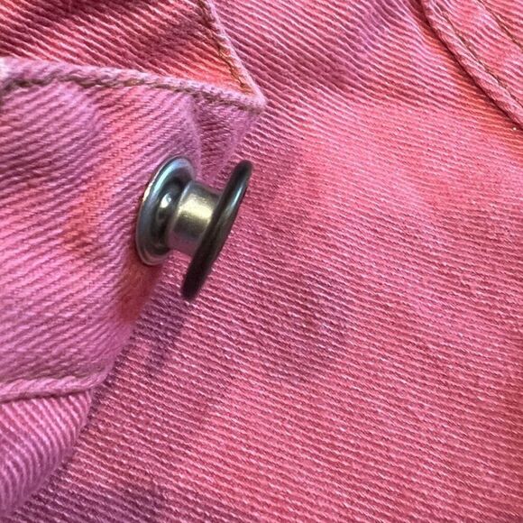 Janie & Jack Vintage Y2K Bubble Gum Pink Classic Style Denim Jeans Size 6 - Picture 4 of 6